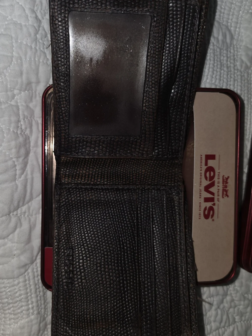 Levis leather men